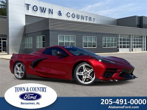 Used 2021 Chevrolet Corvette Stingray Premium Conv w/ Z51 Performance Package image 1