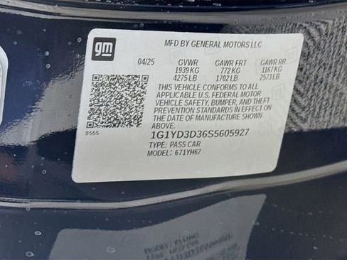 Used 2025 Chevrolet Corvette Z06 image 33