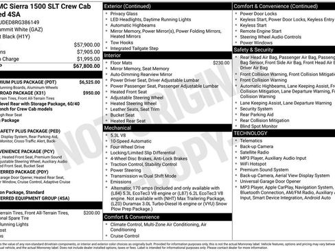 Used 2024 GMC Sierra 1500 SLT w/ SLT Premium Plus Package AWD/4WD image 2