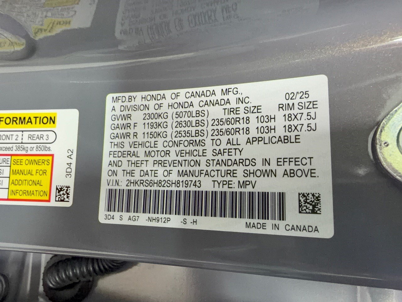 Certified 2025 Honda CR-V Sport-L image 32