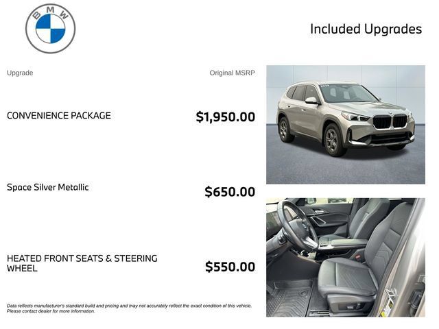 Used 2023 BMW X1 xDrive28i w/ Convenience Package AWD/4WD image 4