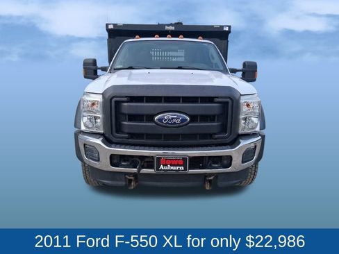 Used 2011 Ford F550 4x4 Regular Cab Super Duty w/ PWR Equipment Group image 2