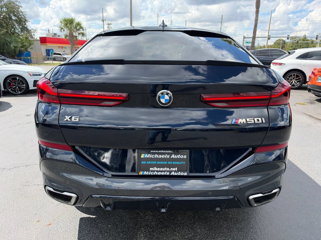 Used 2023 BMW X6 M50i w/ Parking Assistance Package AWD/4WD image 6