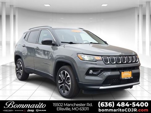 Used 2022 Jeep Compass Limited w/ Sun and Sound Group image 1