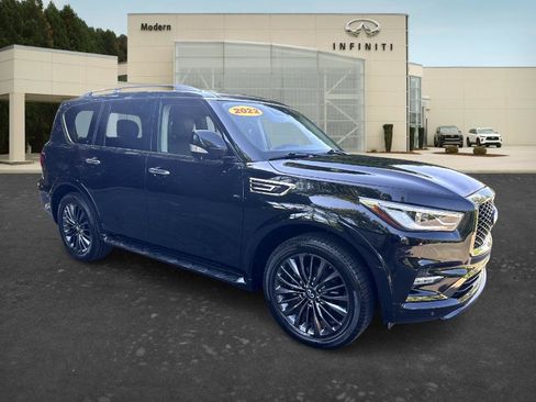 Certified 2022 INFINITI QX80 Premium Select w/ Cargo Package RWD image 3