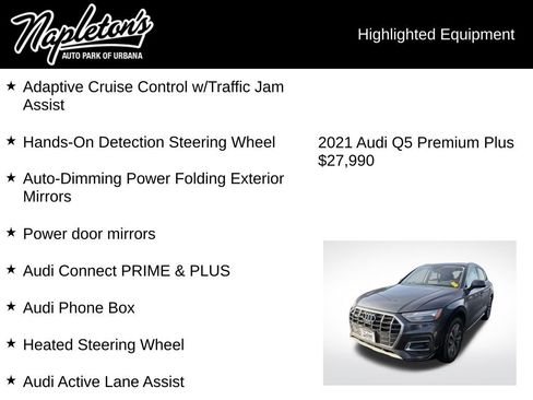 Used 2021 Audi Q5 2.0T Premium Plus w/ Premium Plus Package image 8