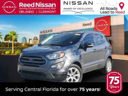 Used 2018 Ford EcoSport SE