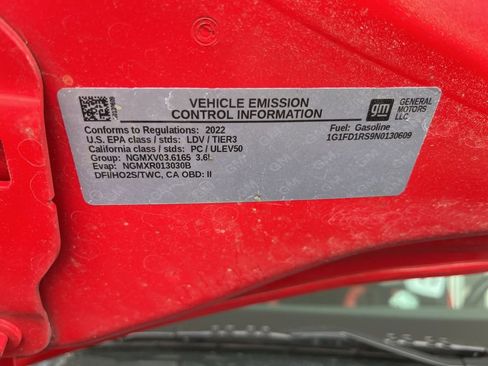 Used 2022 Chevrolet Camaro LT w/ RS Package image 13