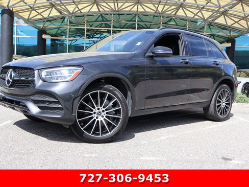 Certified 2021 Mercedes-Benz GLC 300 w/ AMG Line image 1