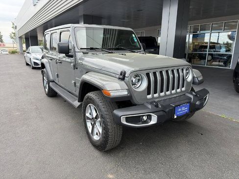 Used 2020 Jeep Wrangler Unlimited Sahara AWD/4WD image 1