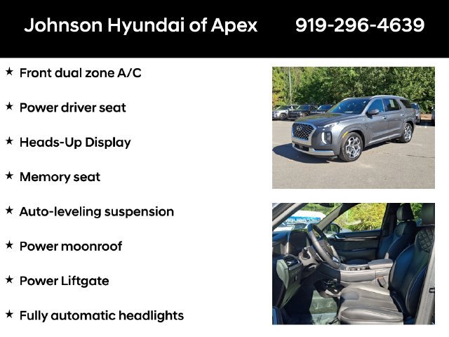 Certified 2021 Hyundai Palisade Calligraphy w/ Cargo Package AWD/4WD image 12