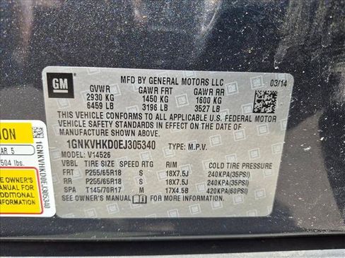 Used 2014 Chevrolet Traverse LT AWD/4WD image 15