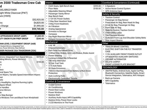 Used 2024 RAM 3500 Tradesman w/ Chrome Appearance Group AWD/4WD image 39