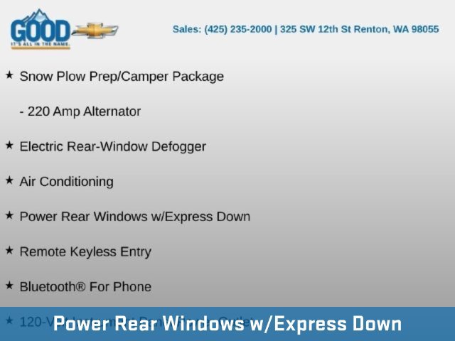 Used 2022 Chevrolet Silverado 2500 W/T w/ WT Convenience Package AWD/4WD image 7