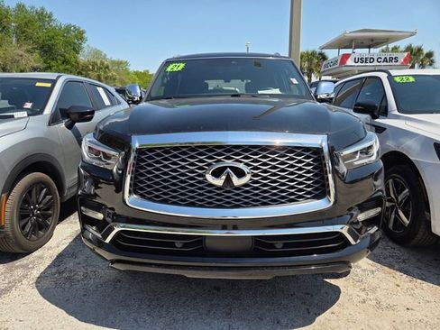 Used 2021 INFINITI QX80 Sensory w/ All-Season Package image 2