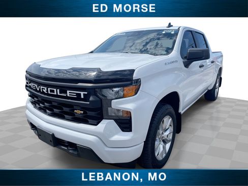 Certified 2024 Chevrolet Silverado 1500 Custom AWD/4WD image 1
