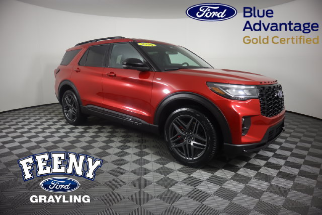 Certified 2025 Ford Explorer ST-Line w/ Premium Package AWD/4WD 360° Tour