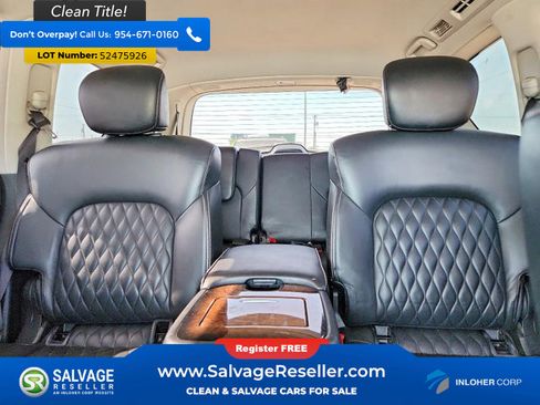 Used 2019 INFINITI QX80 Luxe w/ 22" Wheel Package AWD/4WD image 13