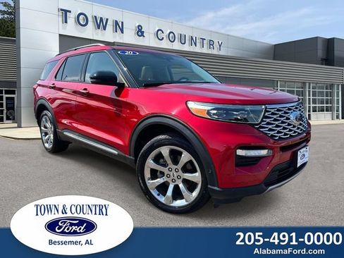 Used 2020 Ford Explorer Platinum AWD/4WD image 1