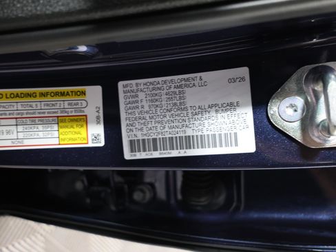 New 2026 Honda Accord Touring image 28