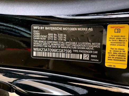 Used 2021 BMW 430i Convertible w/ Convenience Package RWD image 31
