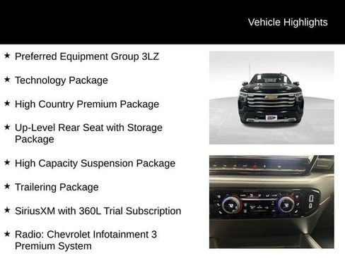 New 2026 Chevrolet Silverado 1500 High Country w/ High Country Premium Package AWD/4WD image 27