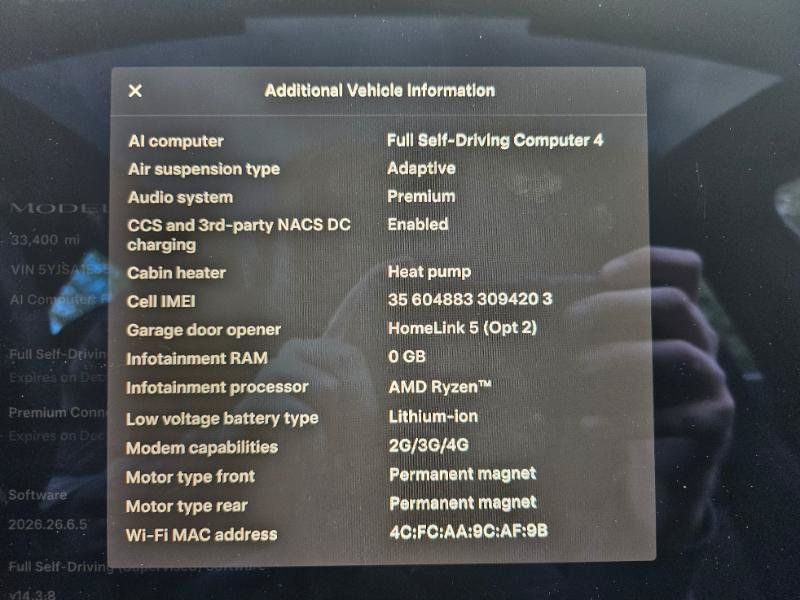 Used 2024 Tesla Model S AWD/4WD image 3