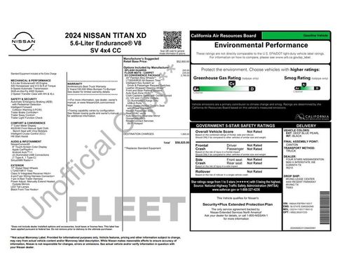 Used 2024 Nissan Titan SV w/ SV Convenience Package image 4