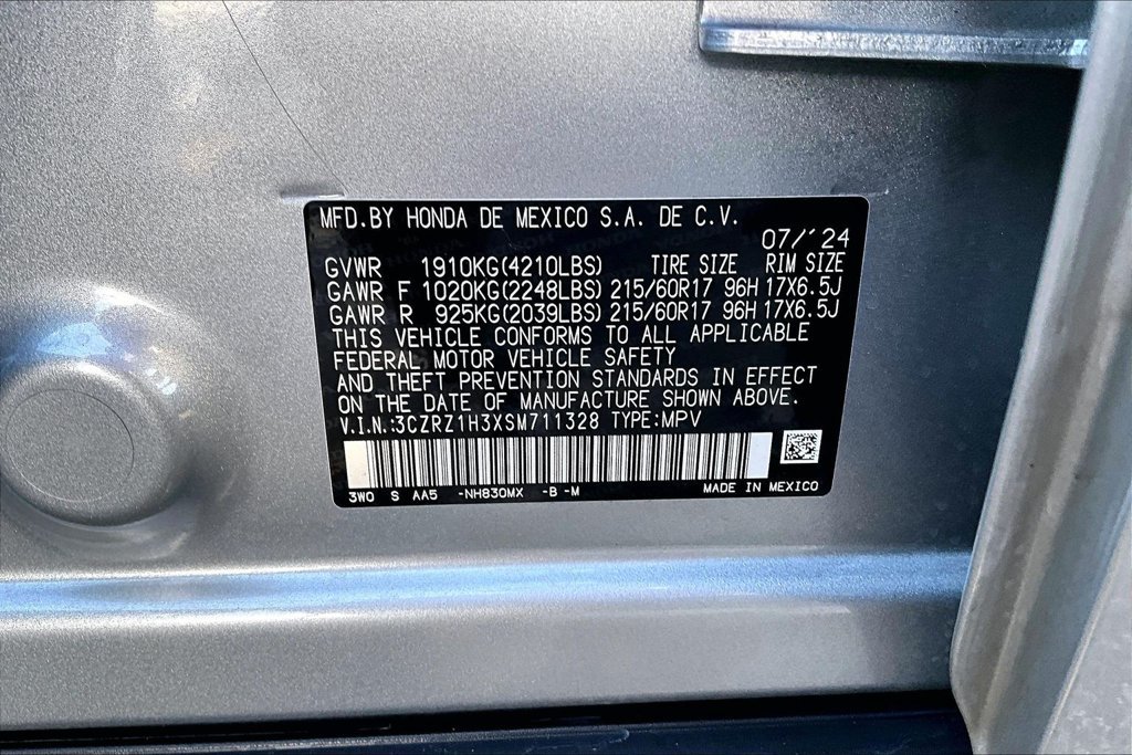 Used 2025 Honda HR-V LX image 16