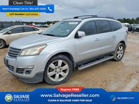 Used 2016 Chevrolet Traverse LTZ w/ LPO, 'HIT The Road' Package FWD image 1