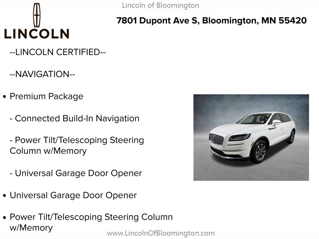 Used 2023 Lincoln Nautilus AWD w/ Premium Package image 6