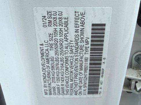 Used 2024 Honda Pilot Touring image 27