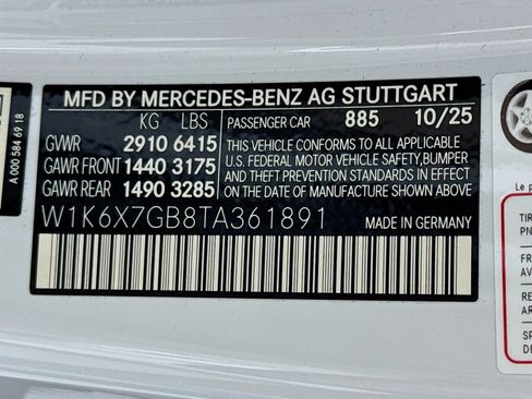 New 2026 Mercedes-Benz Maybach S 580 4MATIC image 26