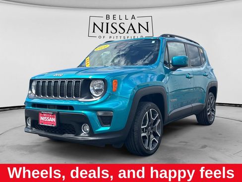 Used 2021 Jeep Renegade Latitude w/ Sun & Sound Group AWD/4WD image 1