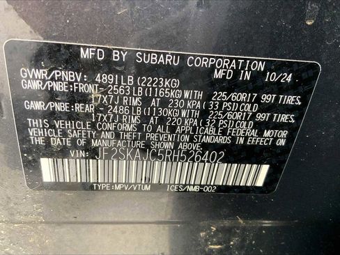 Used 2024 Subaru Forester Wilderness AWD/4WD image 34