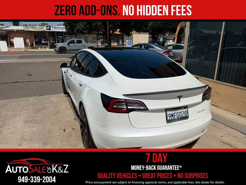 Used 2020 Tesla Model 3 Long Range AWD/4WD image 9