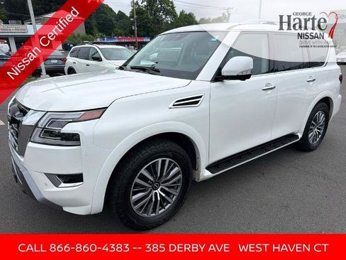 Certified 2024 Nissan Armada SL w/ Captain's Chairs Package AWD/4WD image 4