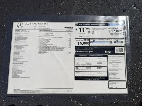 Used 2023 Mercedes-Benz G 63 AMG Squared image 60