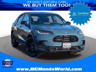 Certified 2024 Honda HR-V Sport