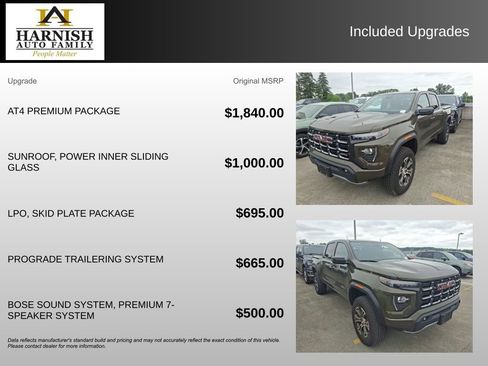 Used 2023 GMC Canyon AT4 w/ AT4 Premium Package AWD/4WD image 4