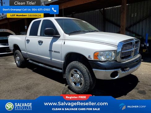 Used 2005 Dodge Ram 2500 Truck SLT w/ Trailer Tow Group AWD/4WD image 5