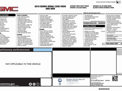 Used 2019 GMC Sierra 3500 Denali w/ Duramax Plus Package image 6