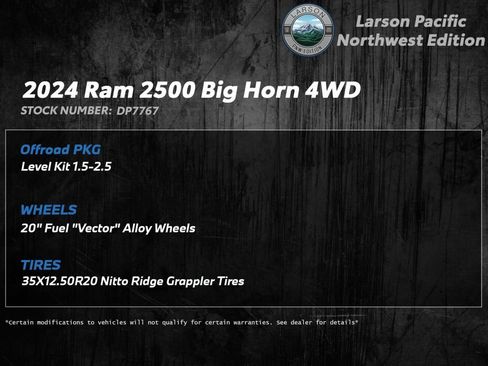 Used 2024 RAM 2500 Big Horn image 2