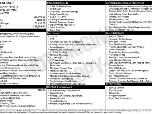 Certified 2026 Kia Seltos S image 13
