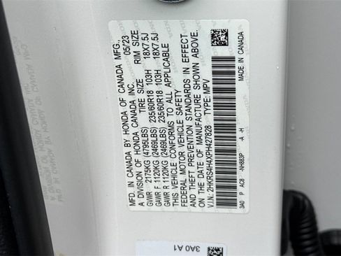Certified 2023 Honda CR-V EX image 36