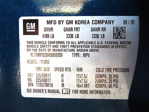 Used 2021 Chevrolet TrailBlazer LT w/ Convenience Package image 38