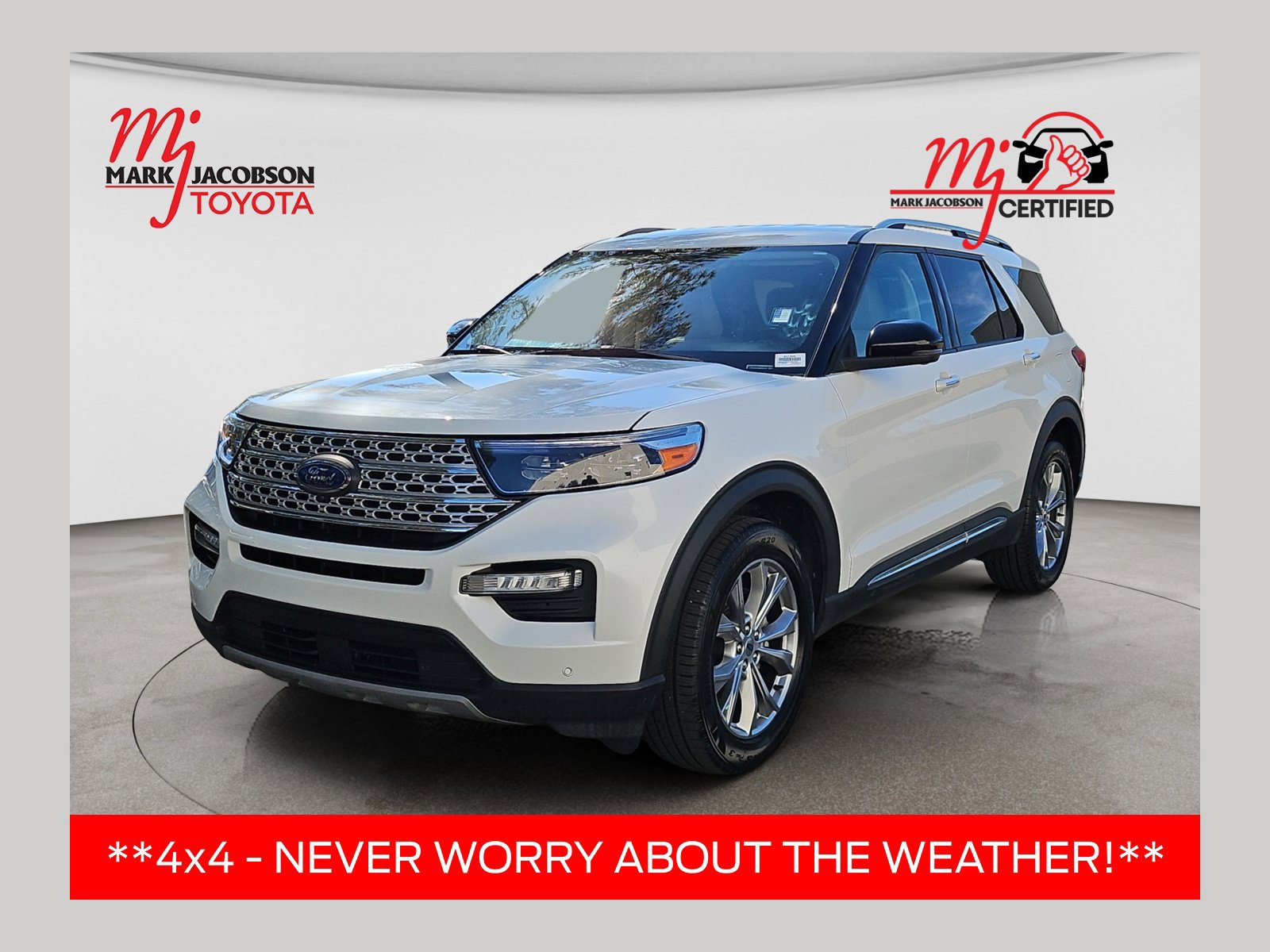 Used 2021 Ford Explorer Limited w/ Class III Trailer Tow Package AWD/4WD image 1