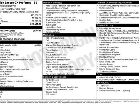 Used 2024 Buick Encore GX Preferred w/ Comfort Package FWD image 4