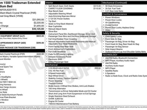 Used 2018 RAM 1500 Tradesman w/ Popular Equipment Group RWD image 34