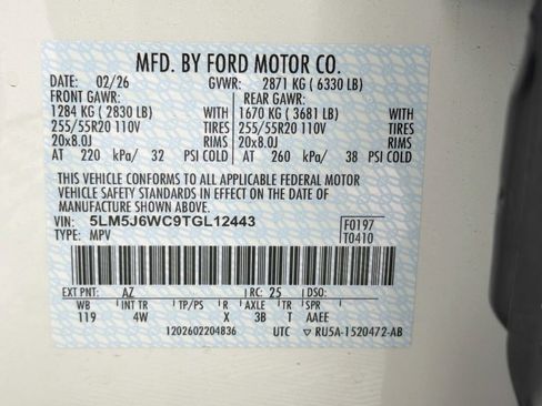 Used 2026 Lincoln Aviator 2WD image 33